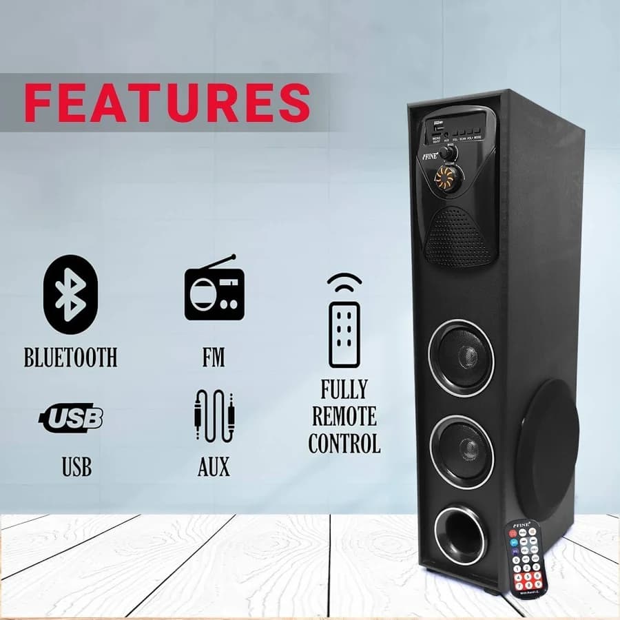 Fine Shooter Tower Multimedia Speaker image 3