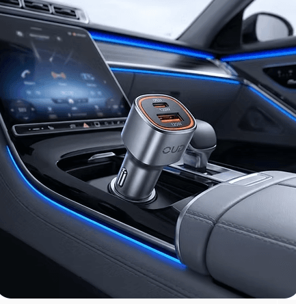3-Port High-Power Fast Car Charger