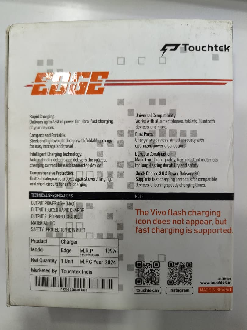 45WATT FAST CHARGER image 2