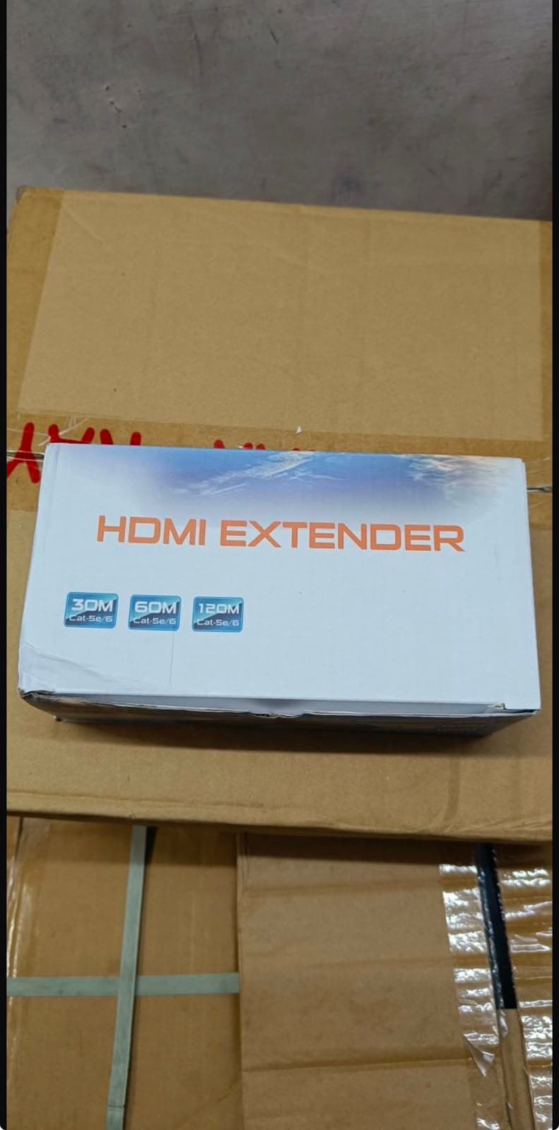 HDMI Extender Over Ethernet (Cat5e/Cat6) Cable (TX + RX Pair) image 1