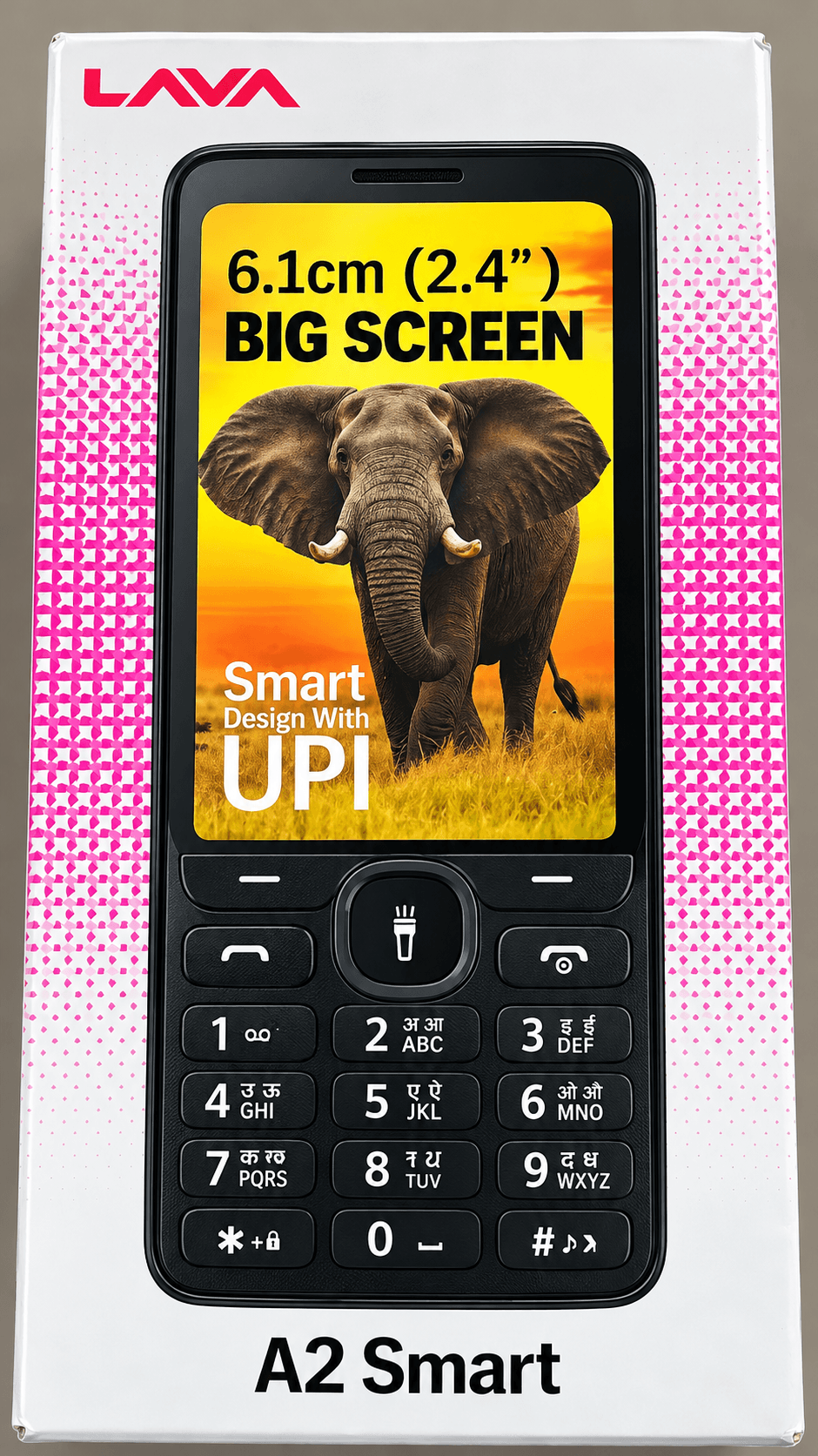 Lava A2 Smart Feature Phone