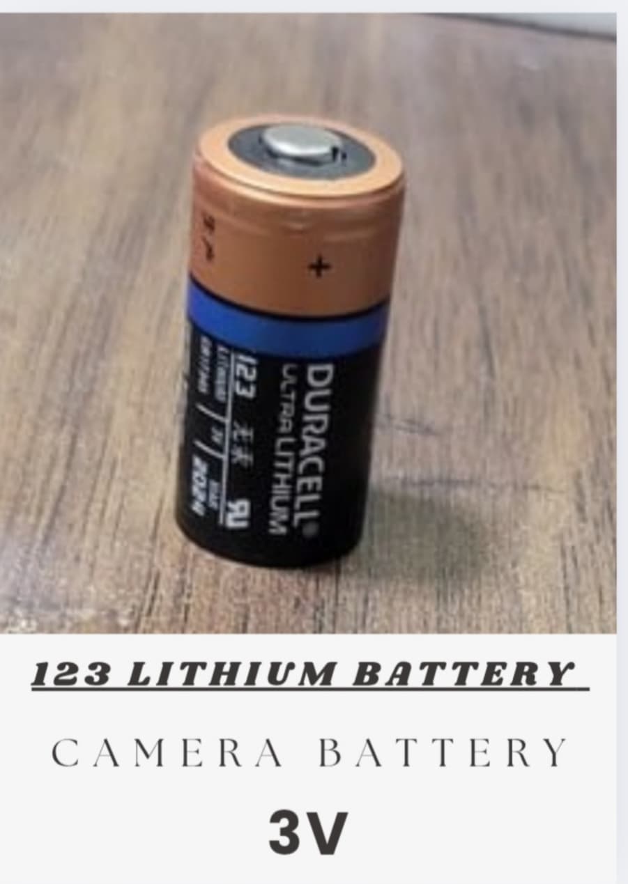 DL123A 3V Lithium Camera Battery image 2