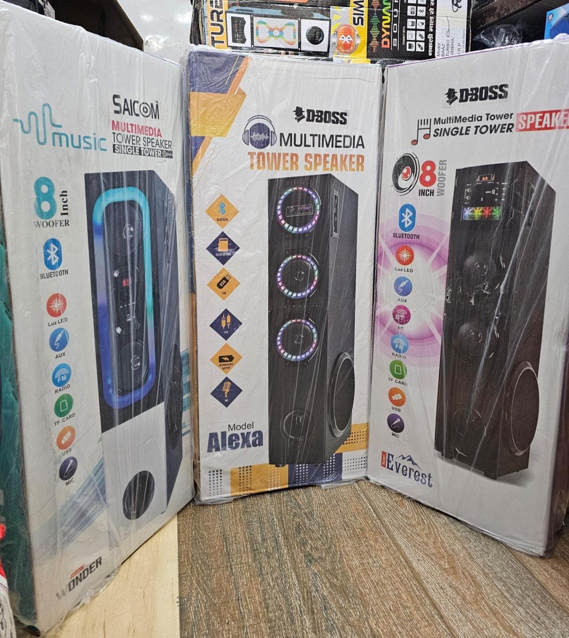 multimedia tower speakers image 2