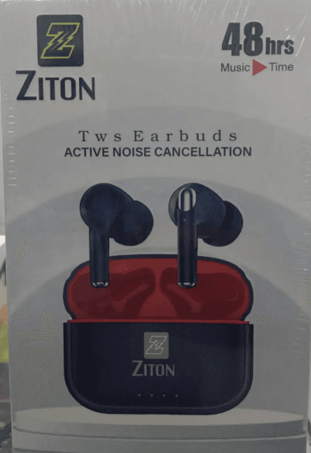 ZITON TWS Earbuds – Active Noise Cancellation, 48 Hrs Music Time