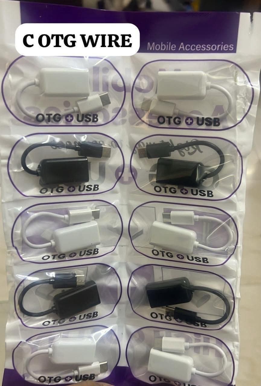 USB Type-C to USB On-The-Go (OTG) Cable Adapter