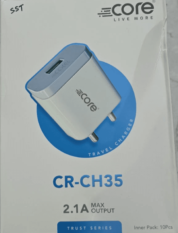 Core CR-CH35 2.1A Travel Charger