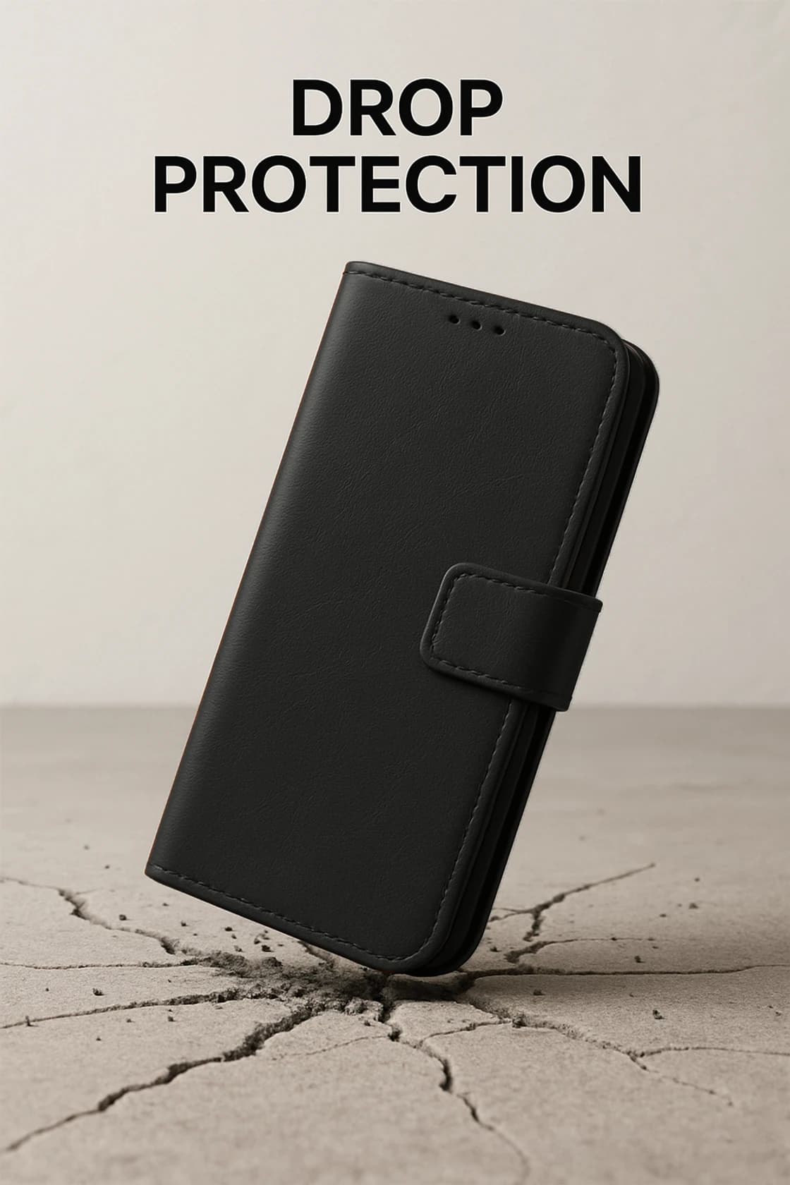 Premium PU Leather Flip Cover for Poco C85x 5G with Card Slots & Stand Feature image 2