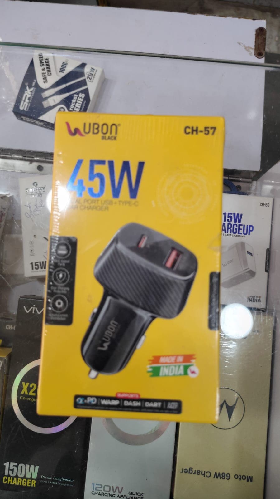 Ubon CH-57 45W Fast Car Charger