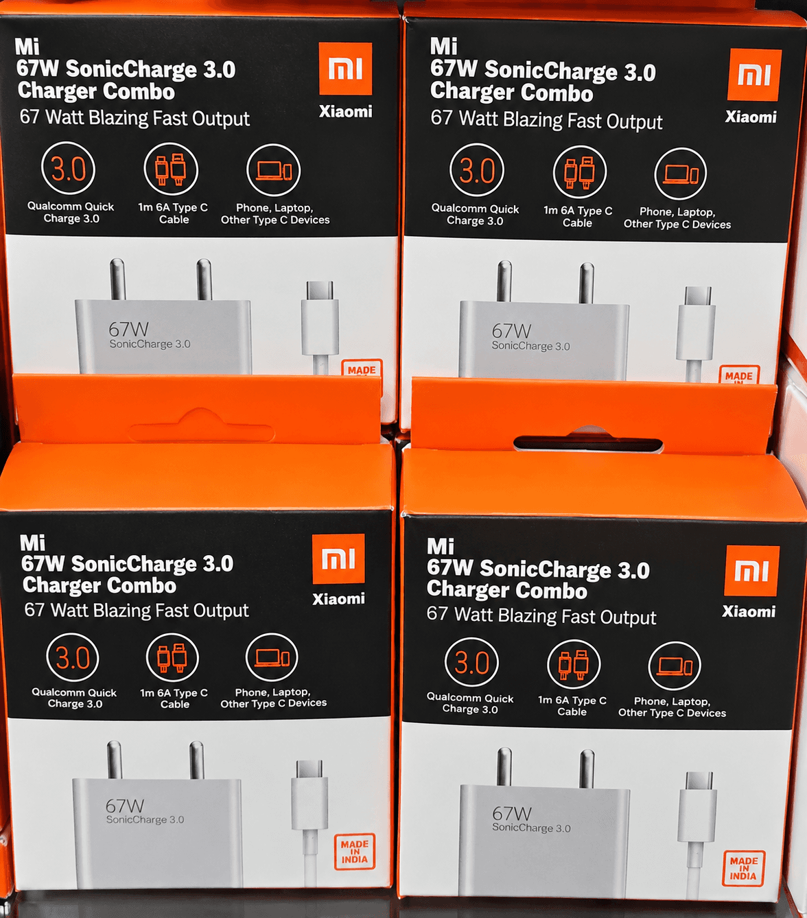 Mi 67W SonicCharge 3.0 Charger Combo