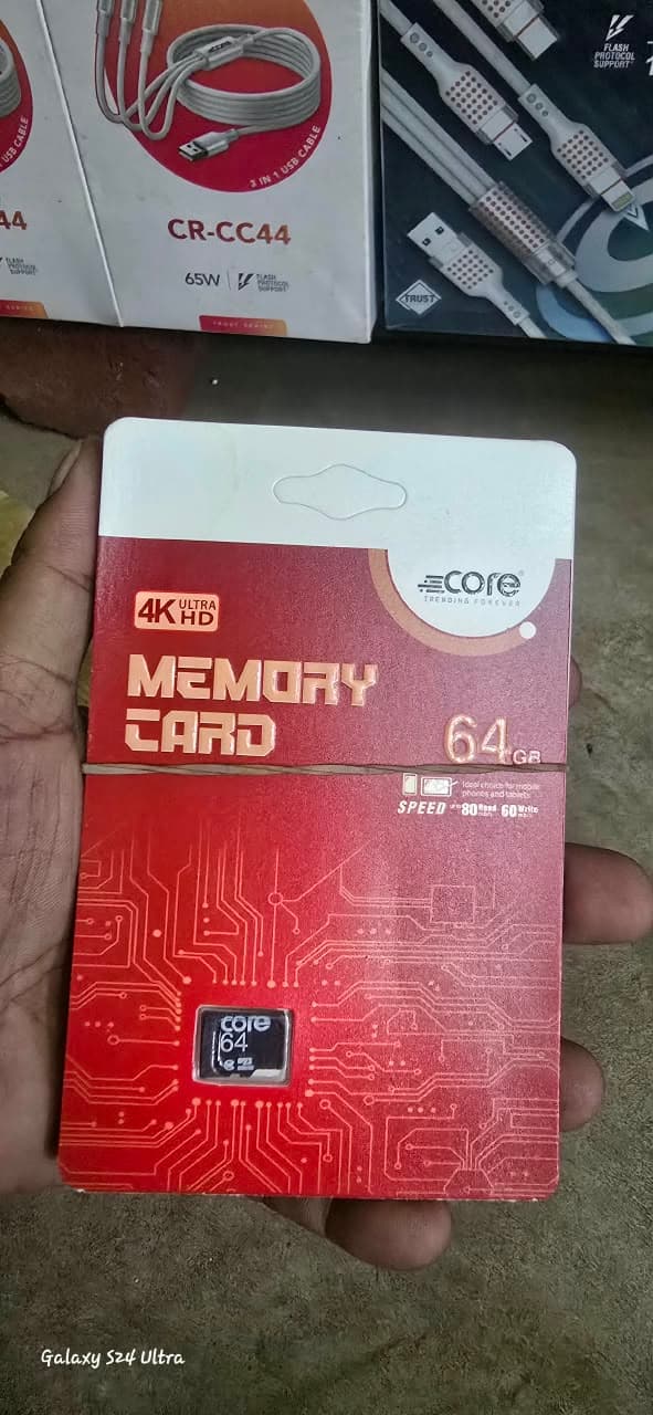 CORE 4K Ultra HD 64GB Micro SDHC Memory image 1
