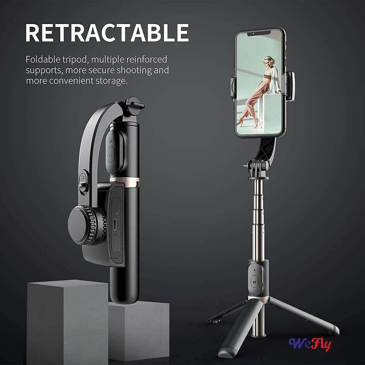 Q08 Gimbal Stabilizer Tripod image 4