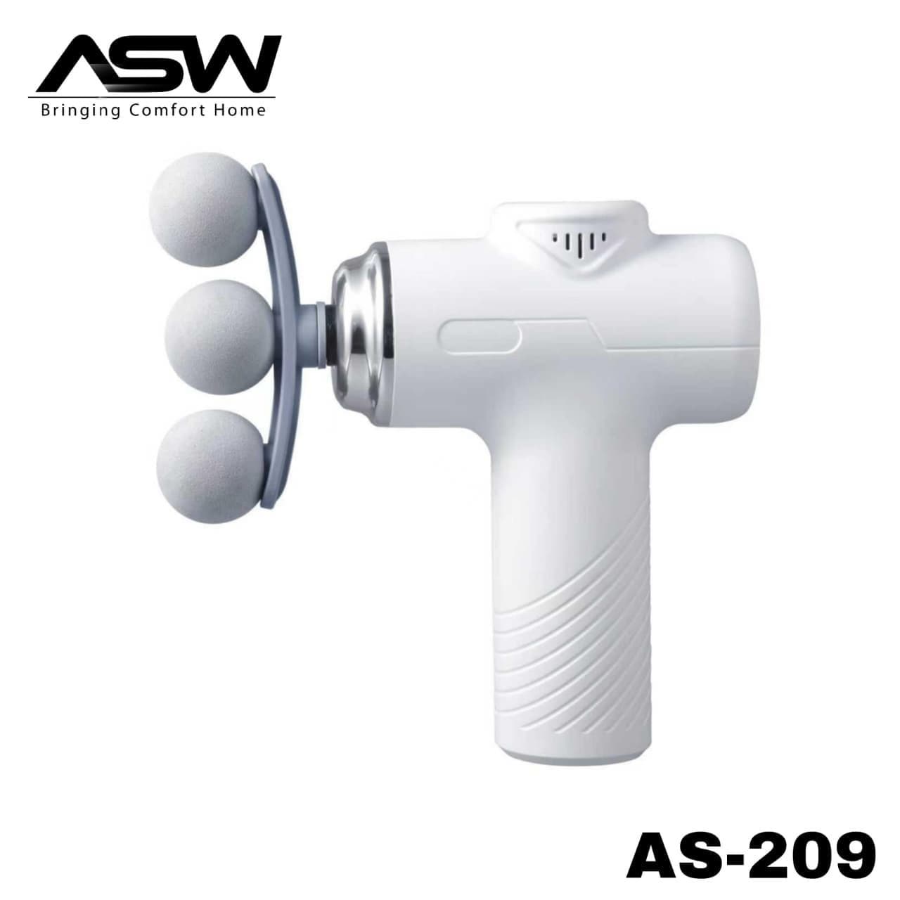 ASW AS 209 3 Headed Fascial Massager Gun image 4