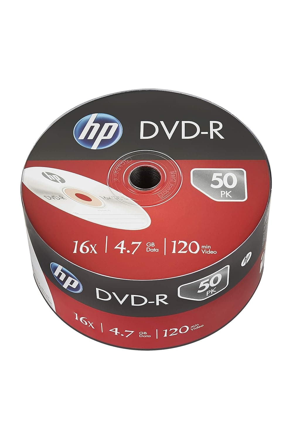 HP DVD R 4.7GB Recordable Blank Digital Versatile Disc Shrink Wrap 16x Speed