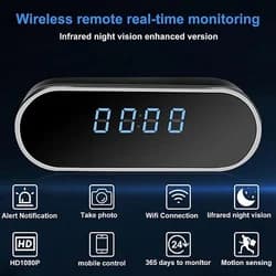 HD WiFi Clock Camera