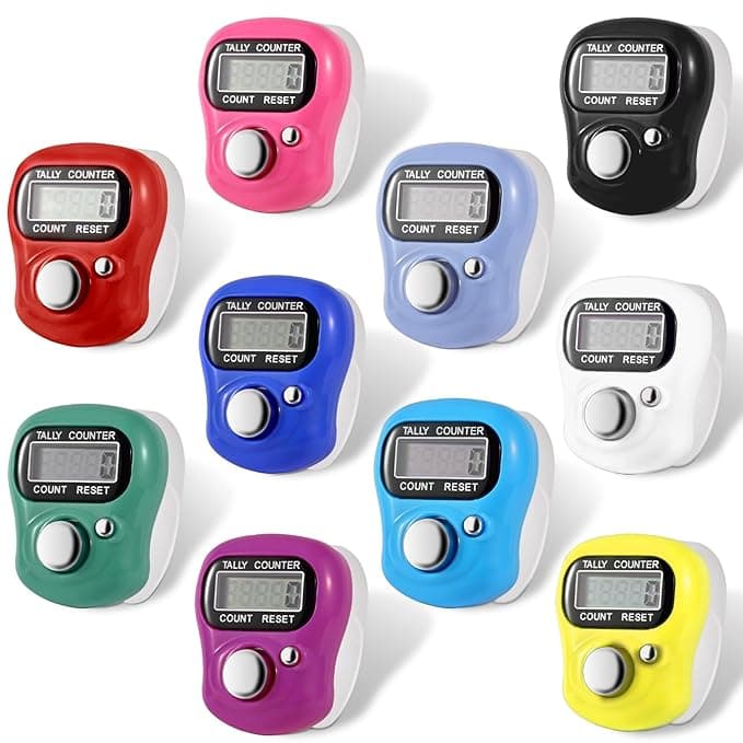 Digital finger tally counter