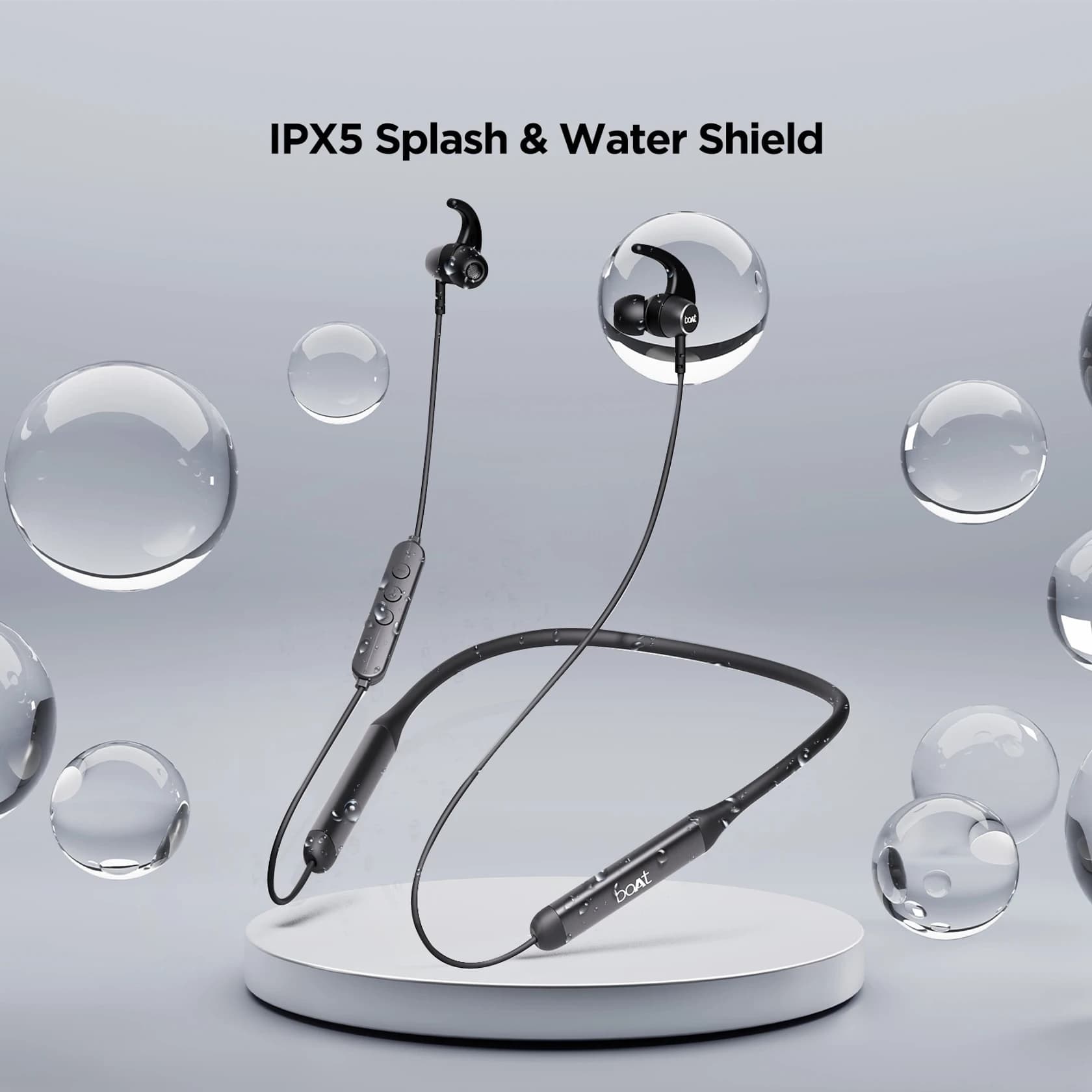 boAt Rockerz 330 Pro Wireless Bluetooth Neckband Earphone image 1