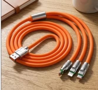 3-in-1 120W Fast Charging USB Cable