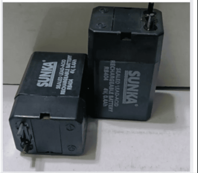 SUNKA 4V 400mAh SLA Rechargeable Battery