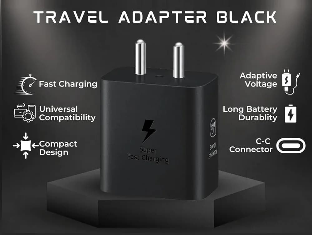 Samsung 45W C-Type Super-Fast Charger with Cable image 5