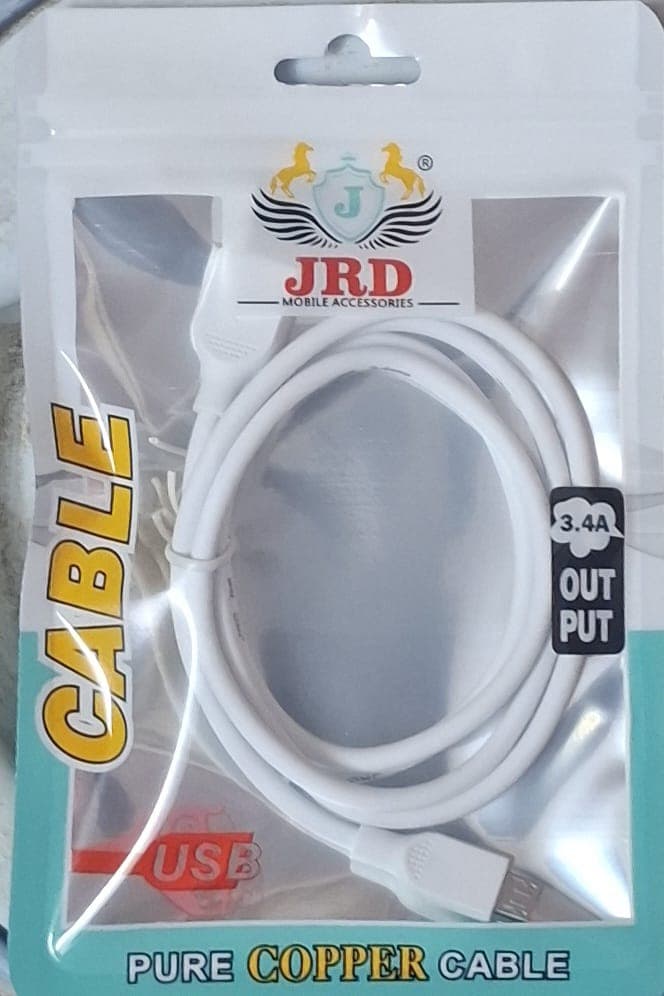 JRD Pure Copper Mobile USB Charging & Data Cable