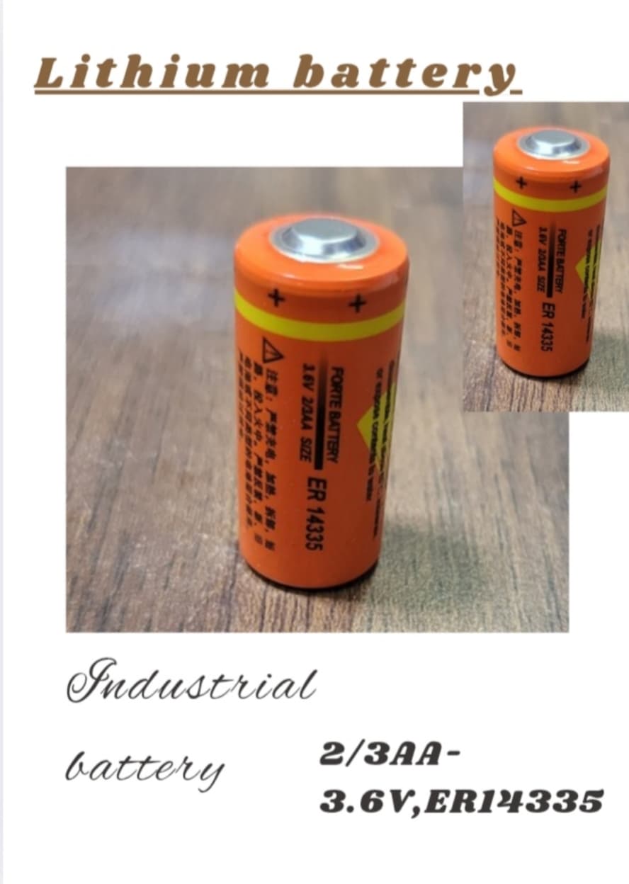 2/3AA 3.6V Lithium Battery image 2