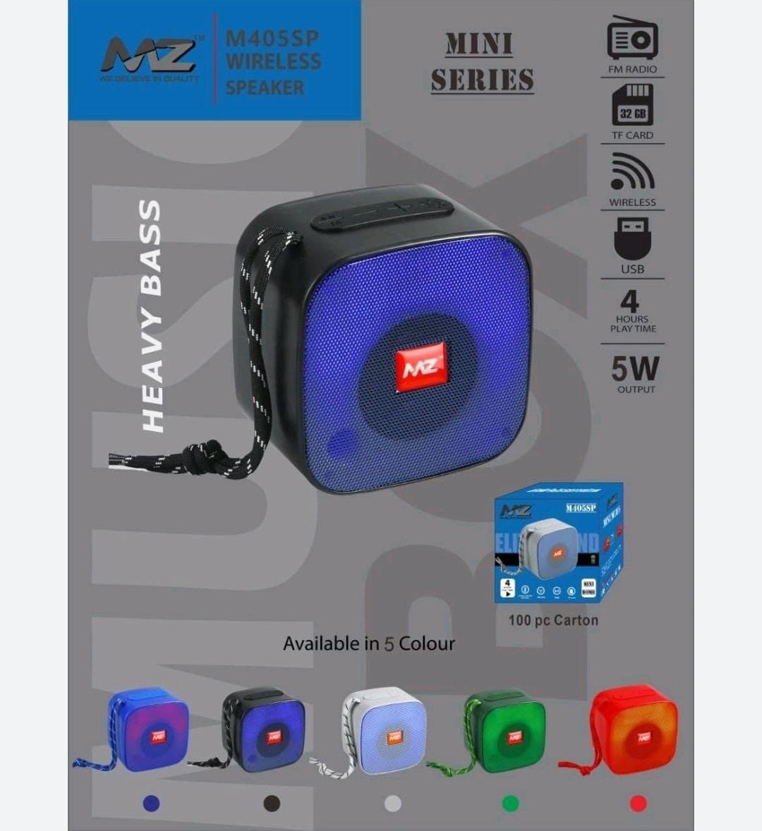 MZ M405SP Wireless Speaker