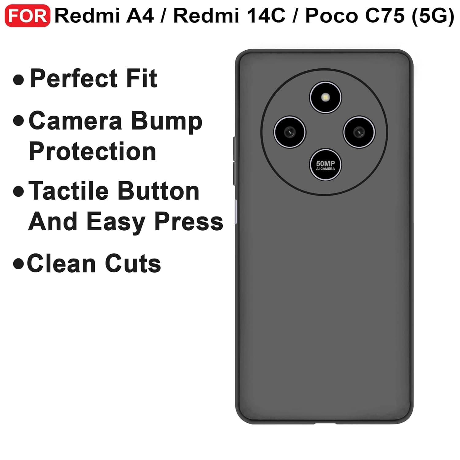Redmi Mi A4 Back Cover