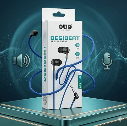 OUD Desibeat Wired Earphones