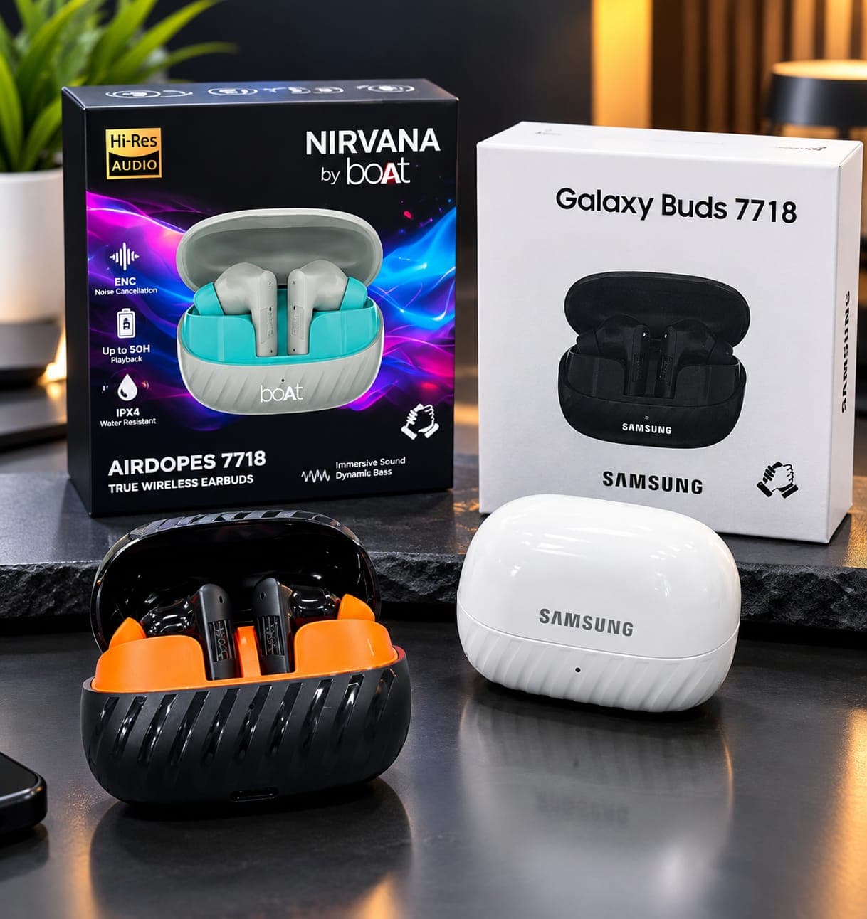 Galaxy Buds 7718 Wireless TWS Earbuds