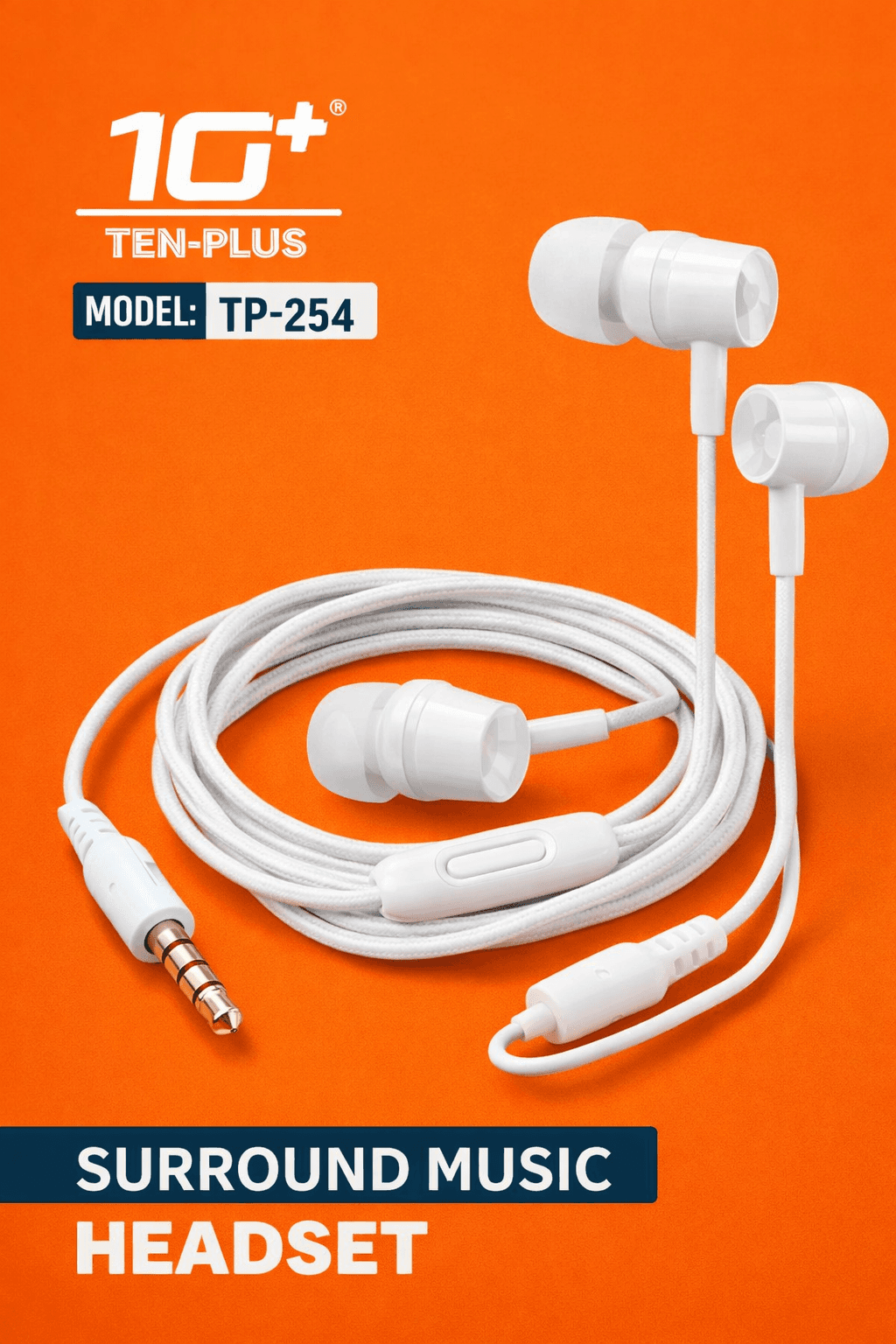 TEN PLUS TP 254 Surround Music Headset. image 3