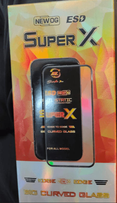 Super X ESD Big Curved Tempered Glass Screen Protector