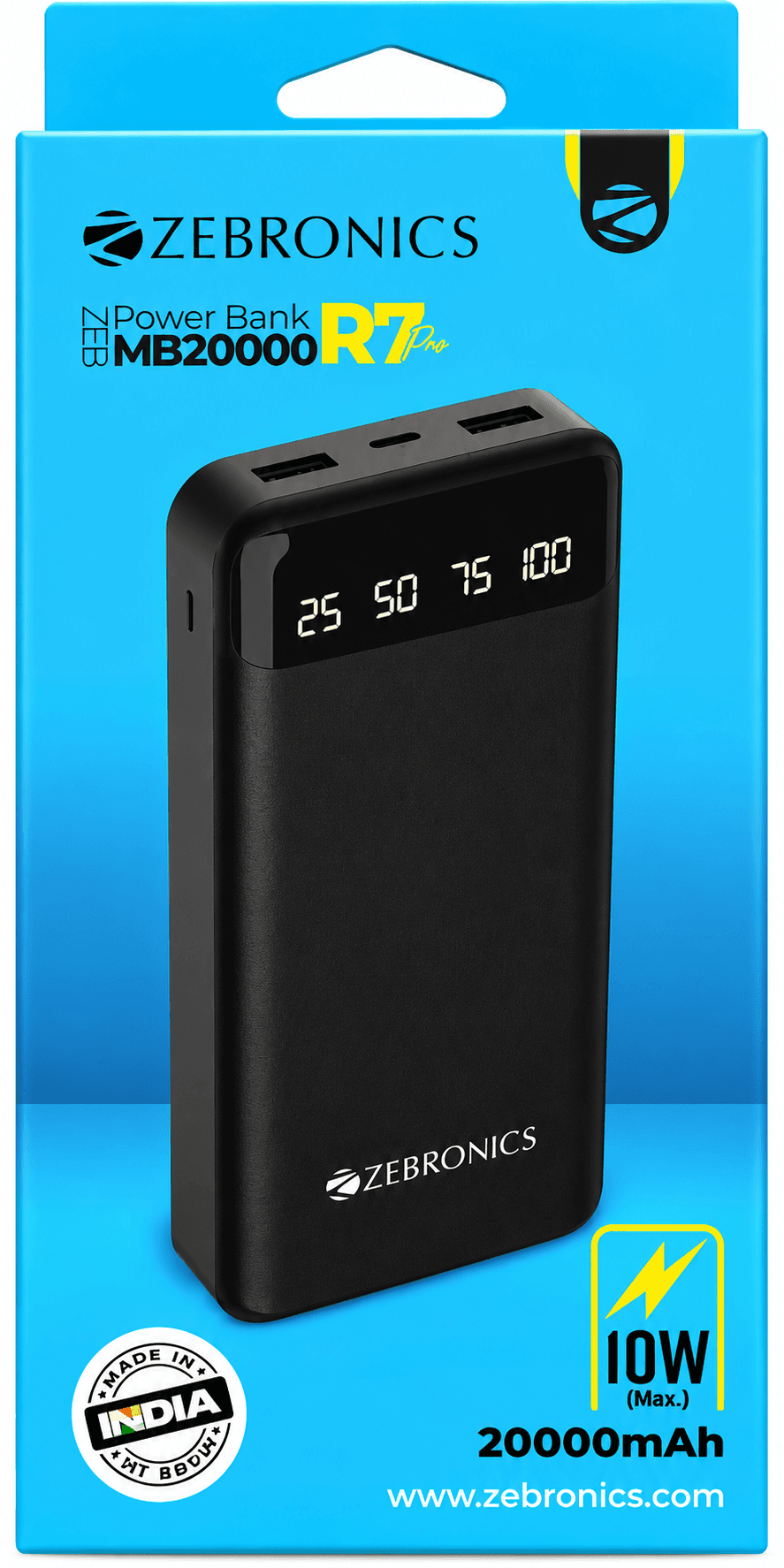 Zebronics ZEB-MB20000R7 Power Bank