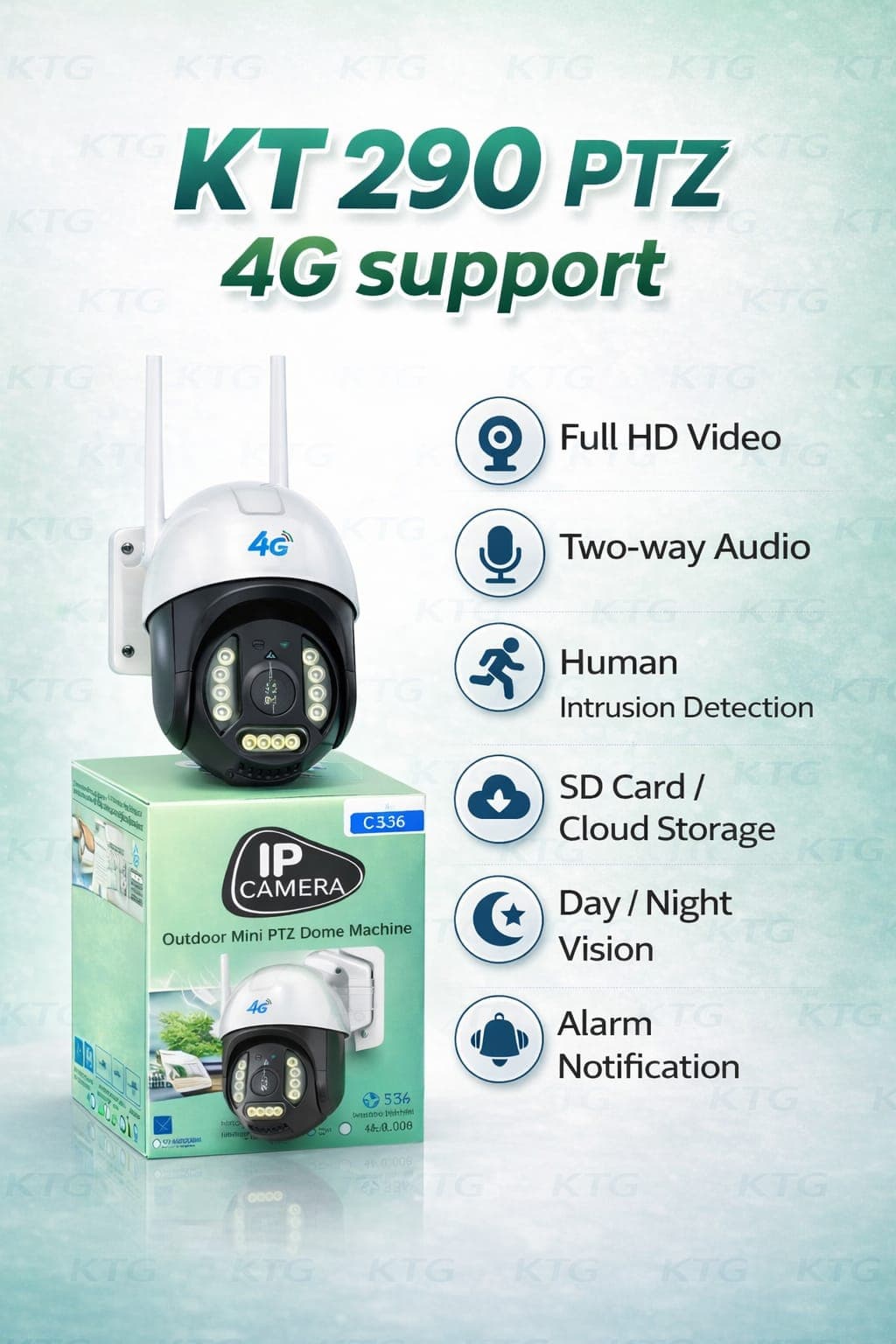 Outdoor Mini PTZ Dome Machine