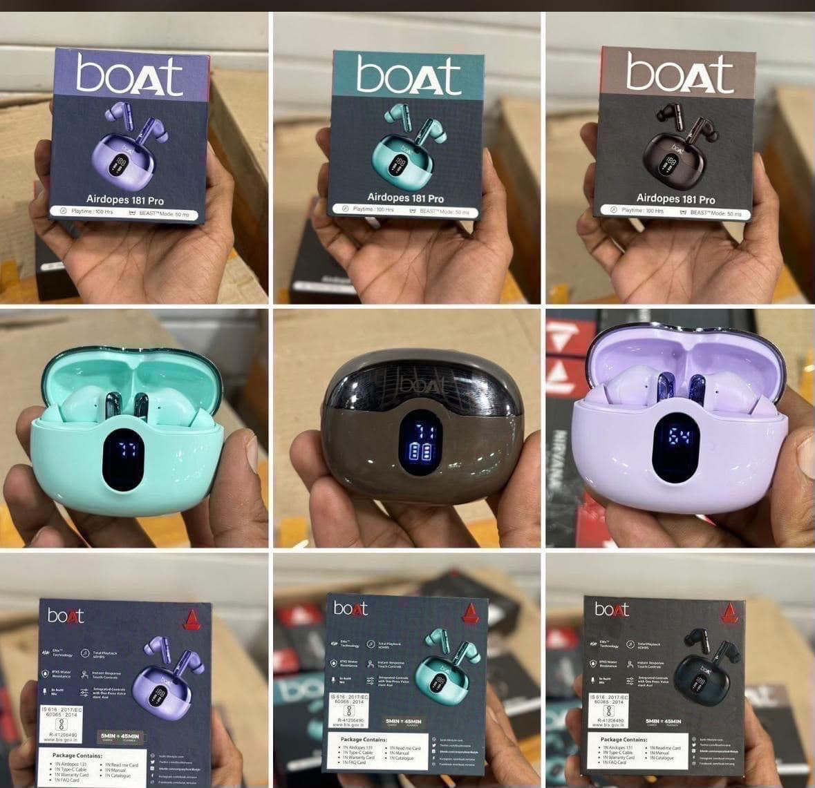 BoAt Airdopes 181 Pro True Wireless Earbuds image 1