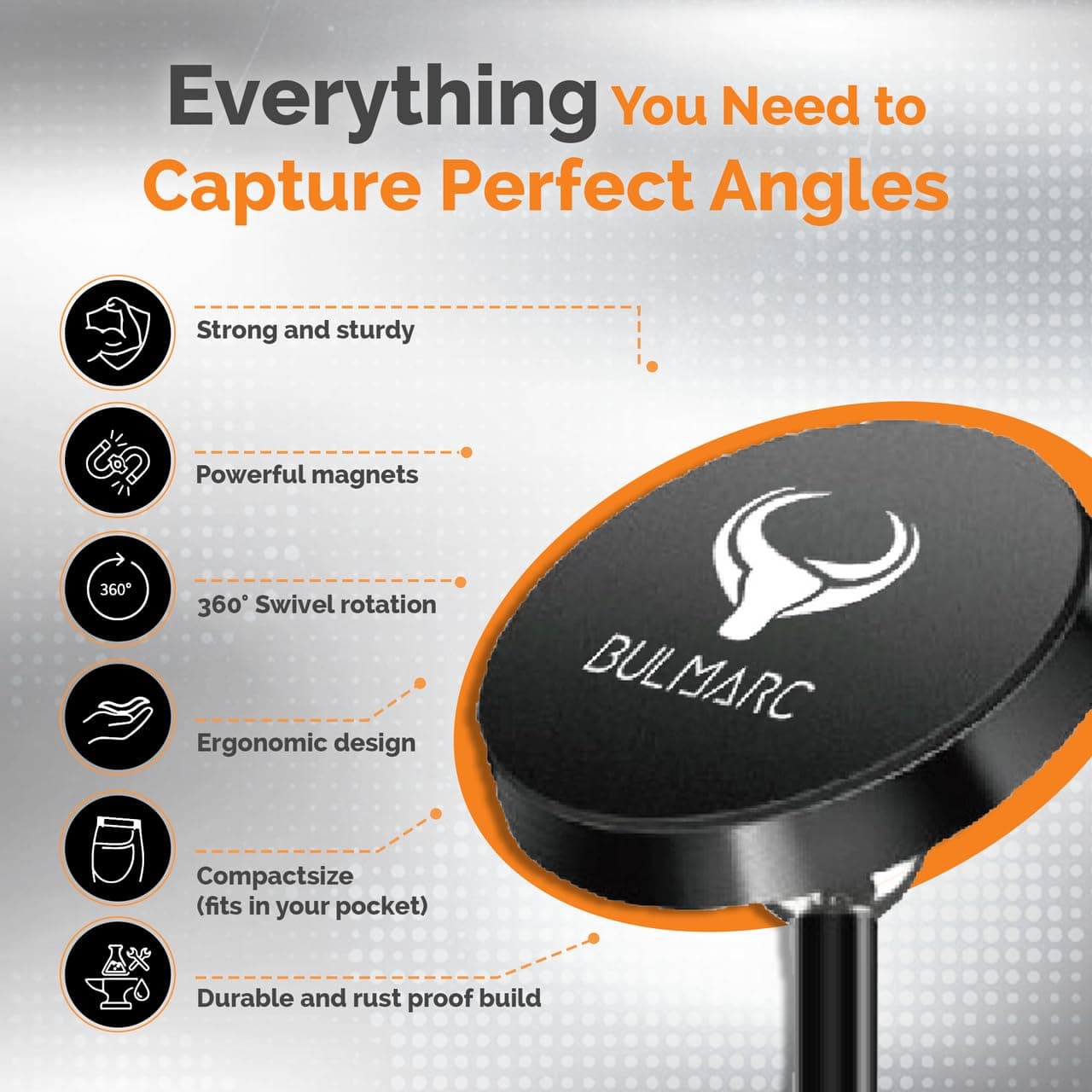 BULMARC Magnetic Mobile Phone Holder image 2