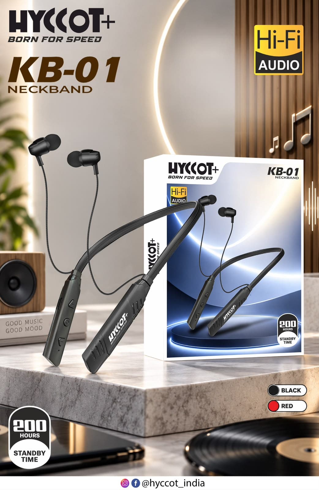 Hycot+ KB-01 Neckband