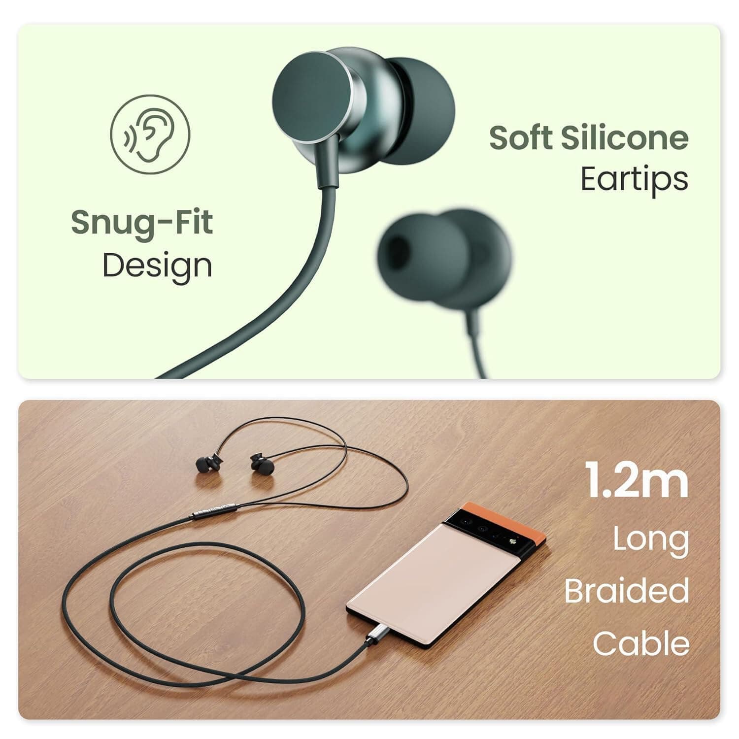 Boat 2280 Shining Ear Type C Earphones image 1