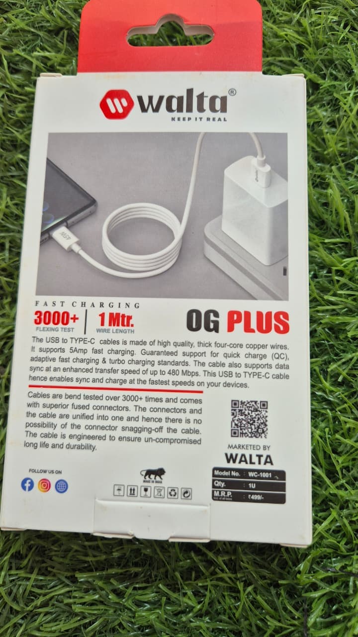 Type-C Cable OG PLUS WC-1001 image 2