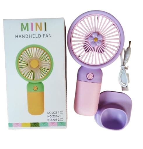Mini Handheld Rechargeable Fans image 2