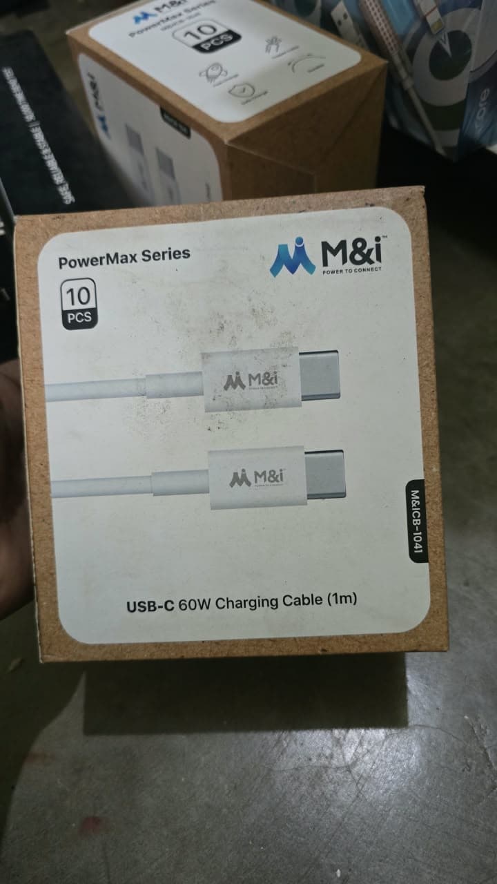 M&i PowerMax Series USB-C 60W Charging Cable (Model: M&iCB-1041) image 1