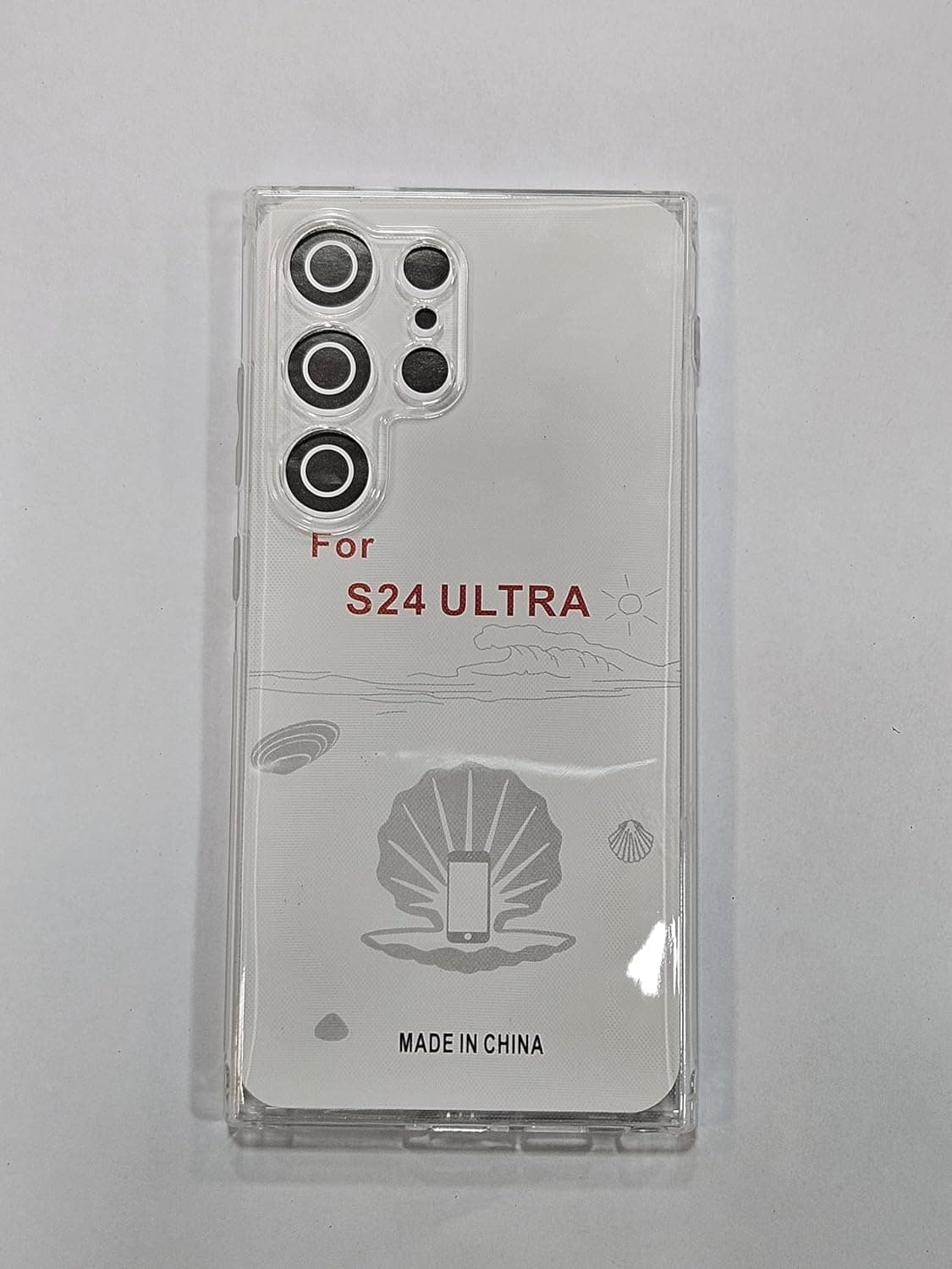Samsung Galaxy S24 Ultra Transparent Back Cover image 4