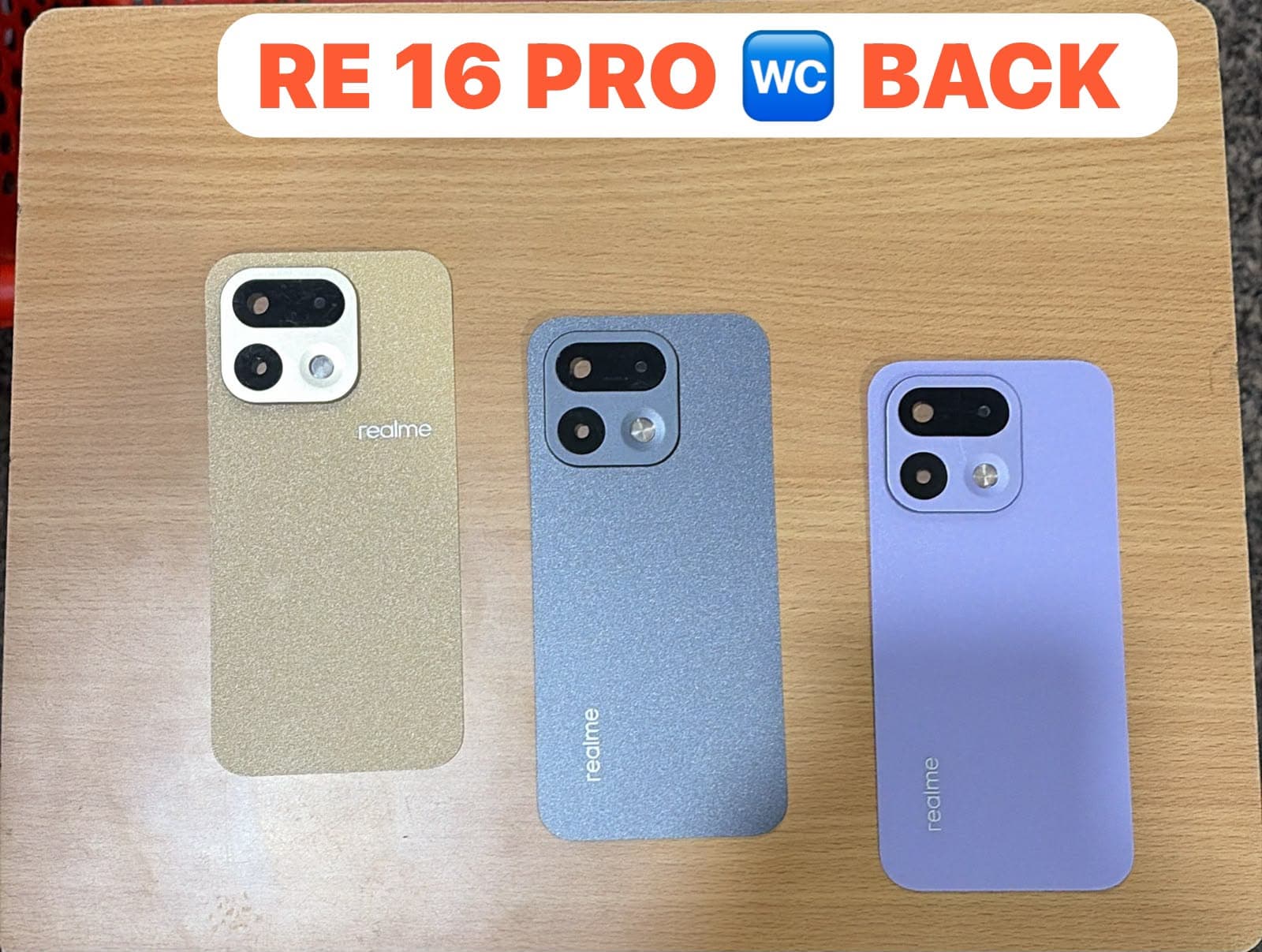 Realme 16 Pro 5G Back Panel