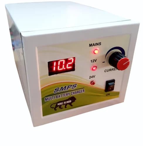 SMPS Battery Charger with Digital Meter