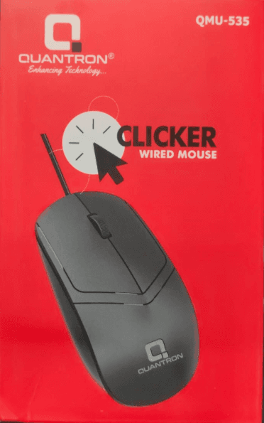 Quantron Clicker QMU-535 USB Wired Mouse