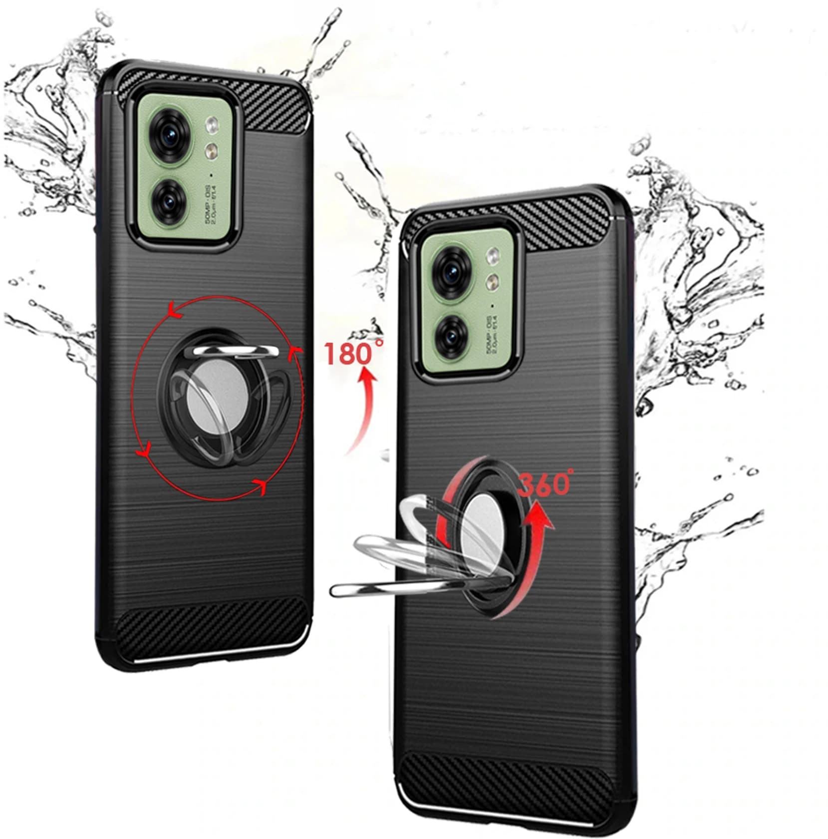 Flexible Silicone Back Cover for Motorola G96 5G image 3