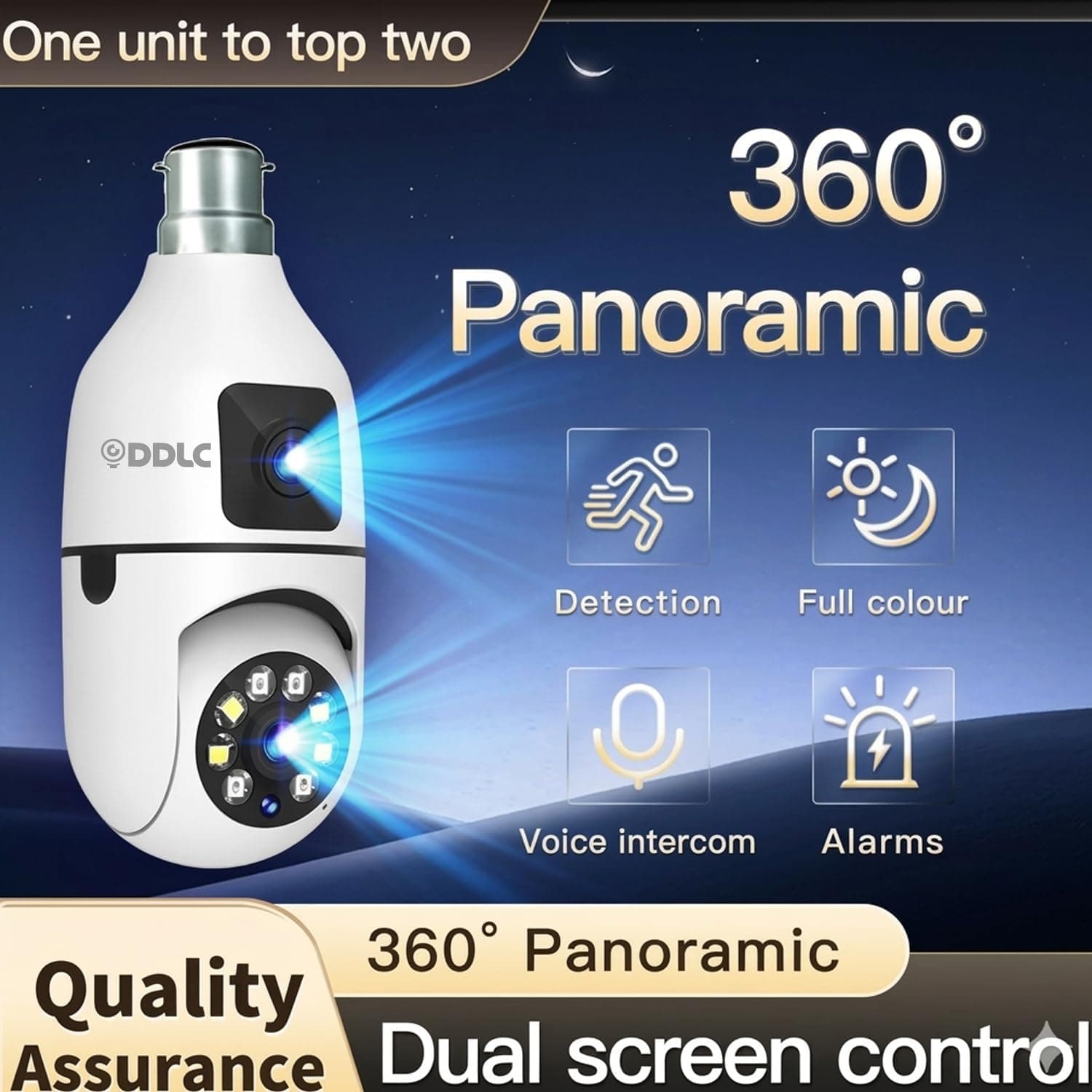 Dual Lens Bulb Camera image 3
