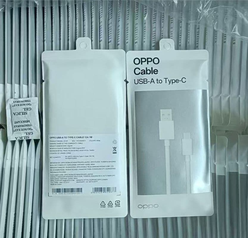 OPPO USB-A To Type-C Data Cable 1.2A, 1 Meter