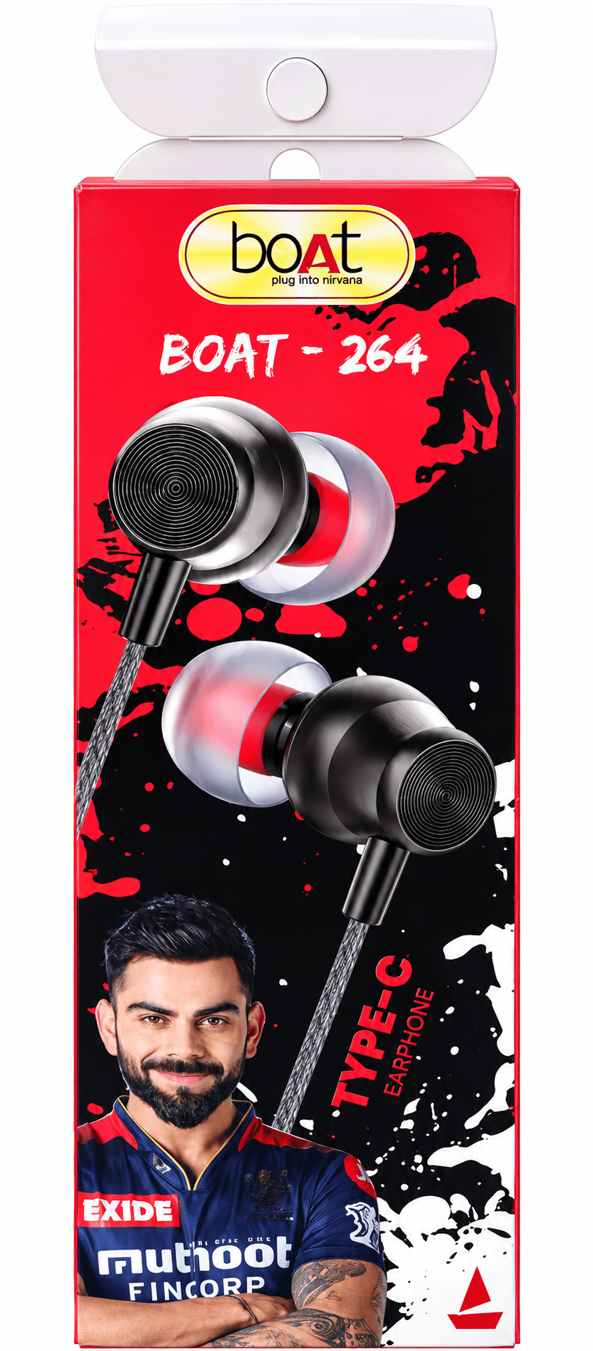Boat Bassheads 264 Type-C Earphone
