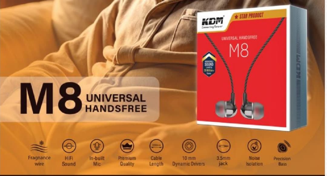 M8 Earphone image 2
