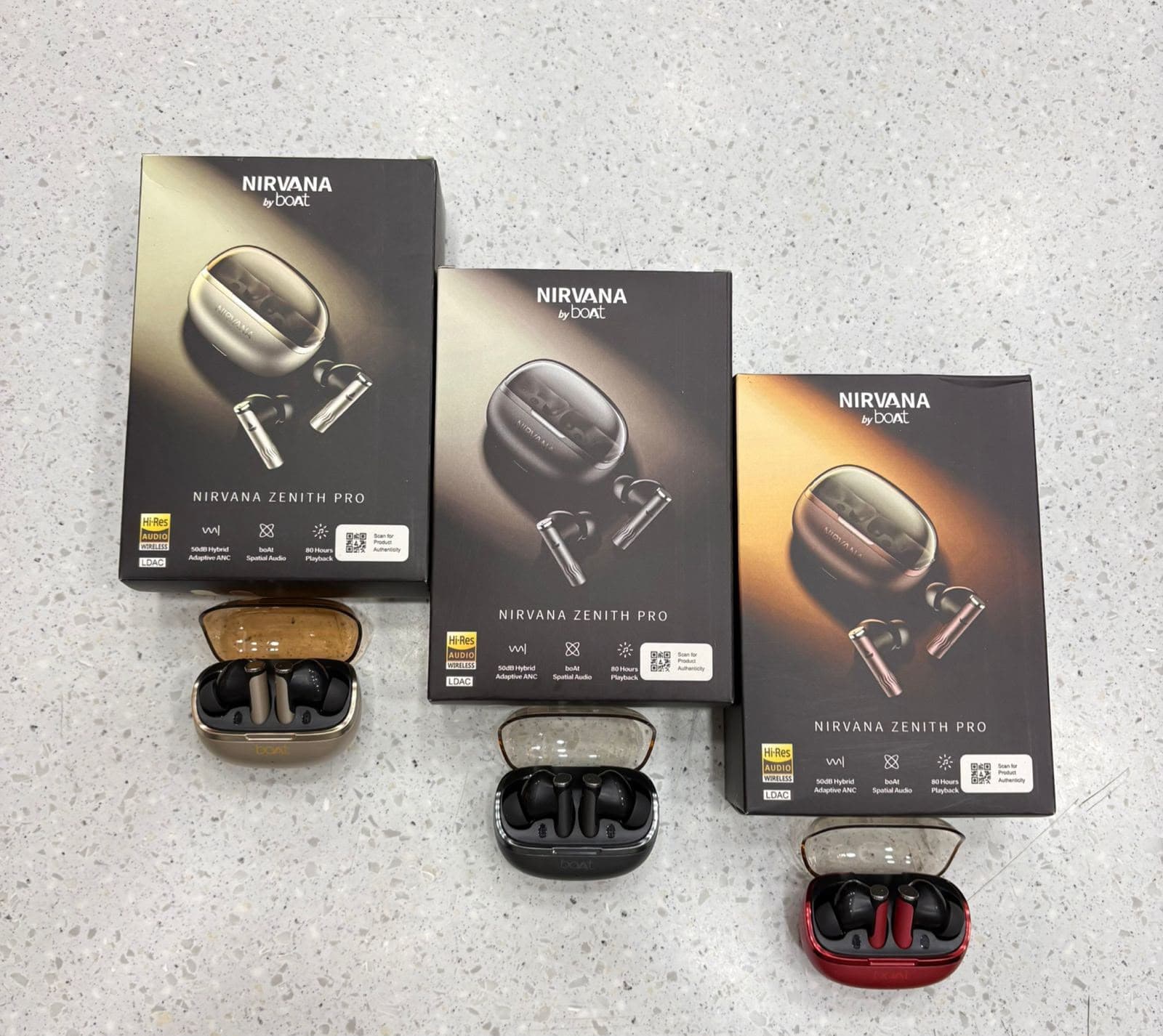 BoAt Nirvana Zenith Pro TWS Earbuds image 1